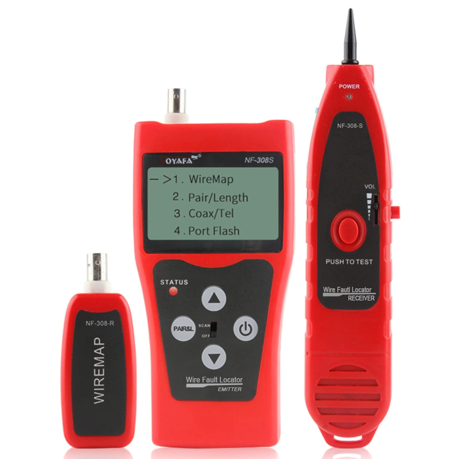 Network Cable Tester - RJ45 RJ11 cable continuity testing