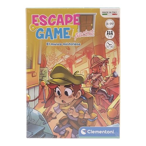 ESCAPE Game-EL MUSEO MISTERIOSO - Card Game (CASTELLANO)