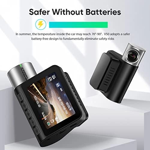 Dash Cam - 2K 2560x1440 30FPS