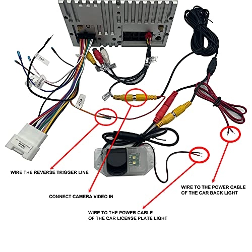 CCD Car Reverse Camera - Night Vision 728(H) x 492(V)