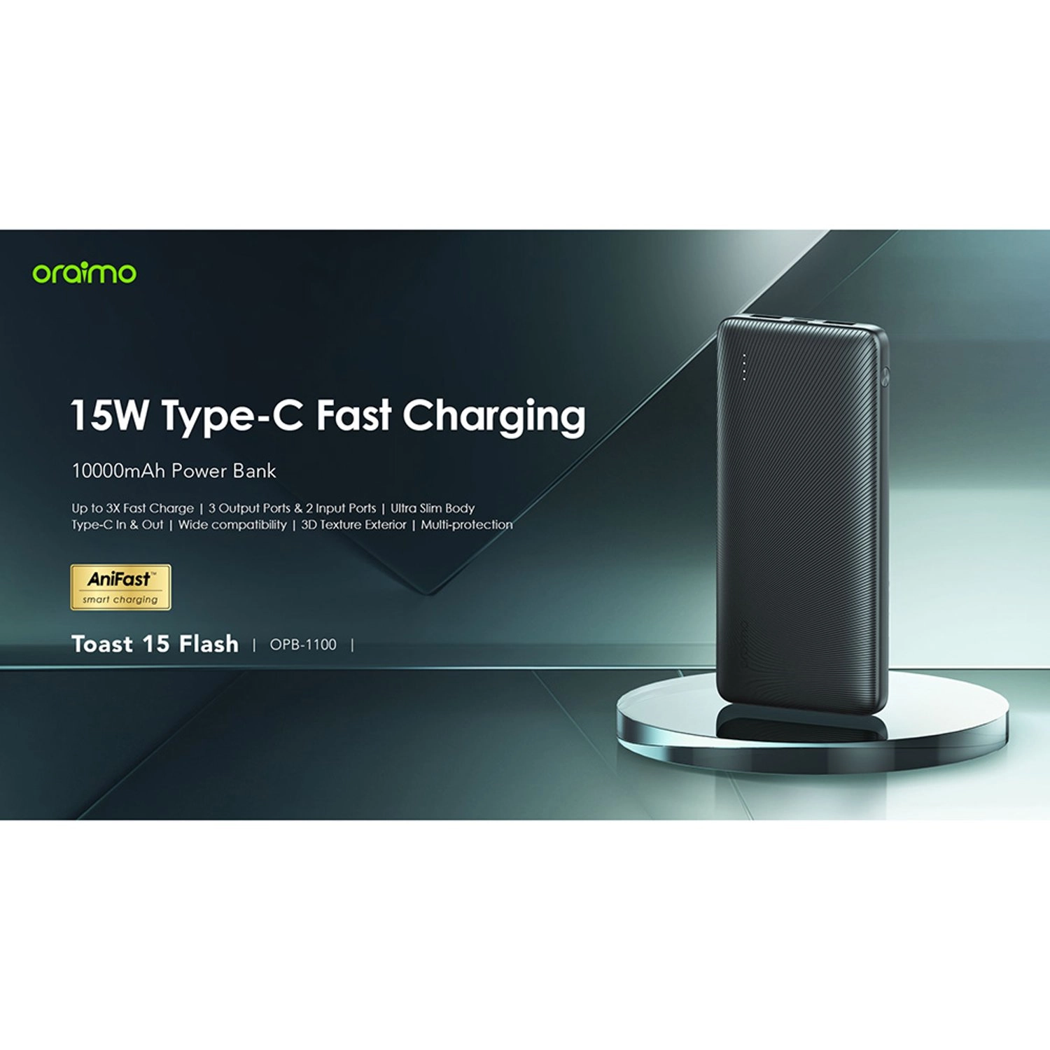 Toast 15 - 10000mAh 15W