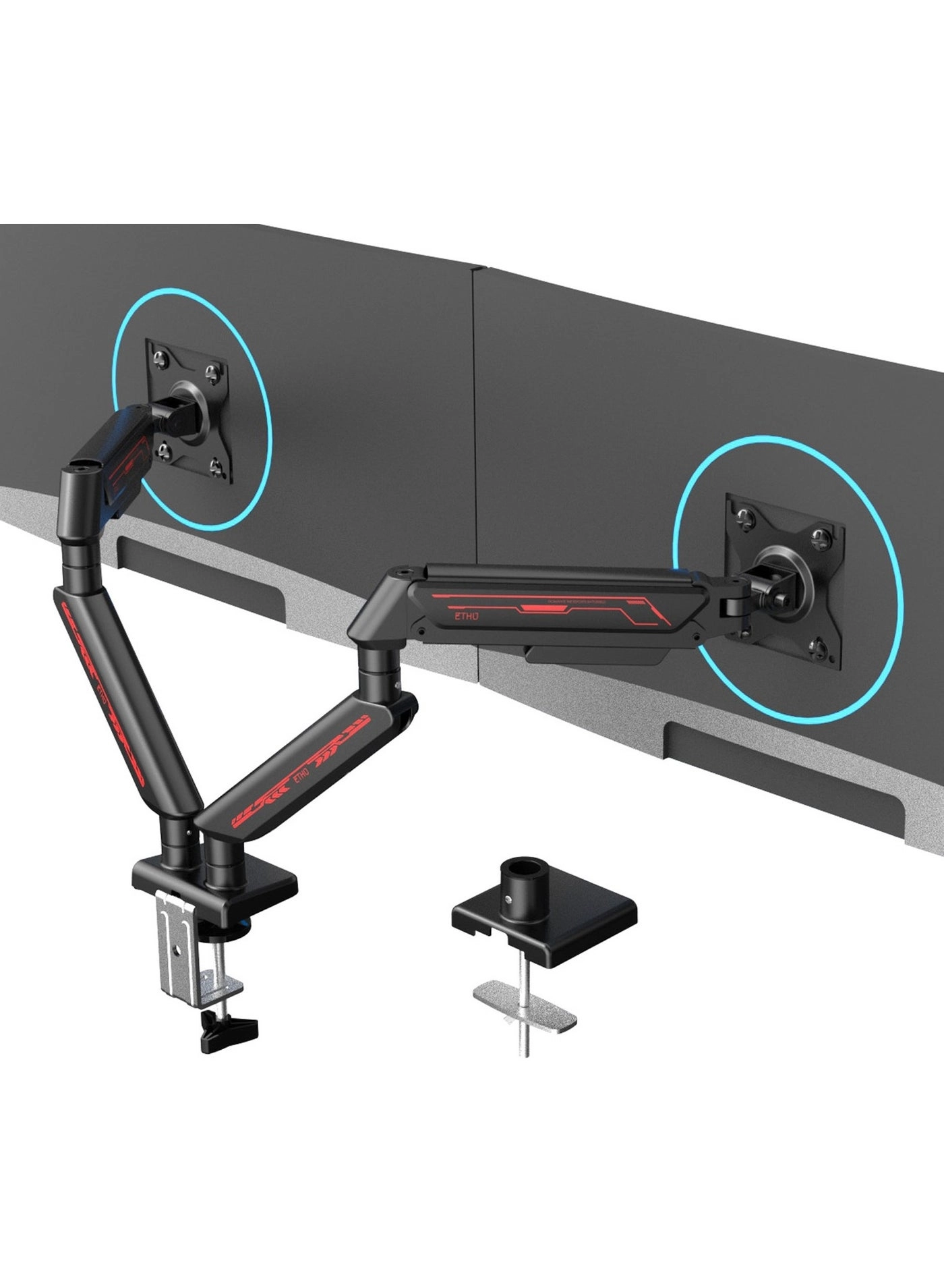 Dual Monitor Arm - Dual 13-32 Inch 75x75/100x100mm