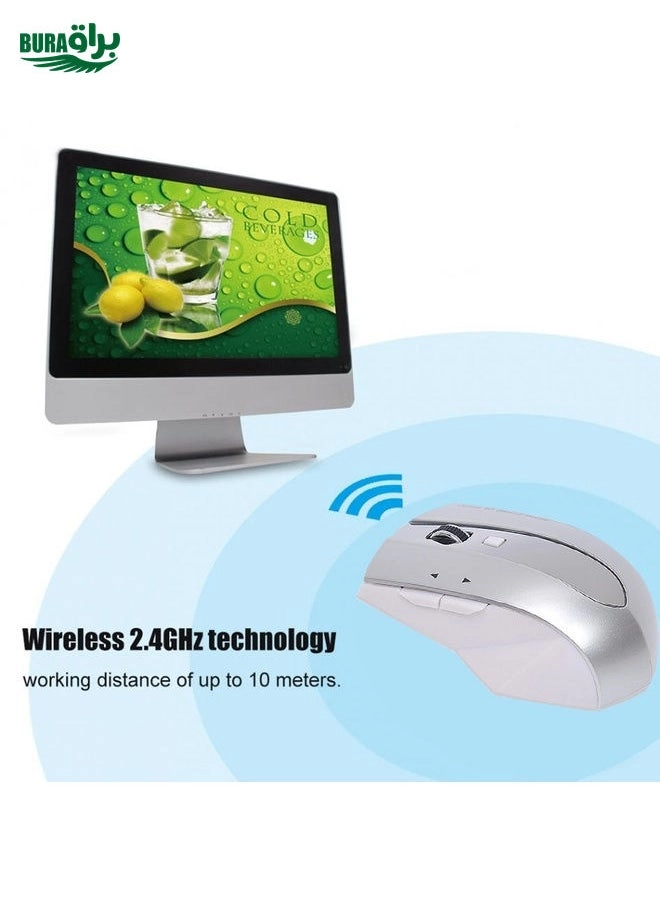 MZ-011 Rechargeable Optical Mouse - Wireless