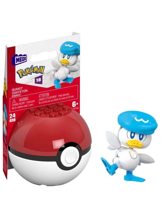 MEGA Pokeball Building Toy - Quaxly 24 pcs