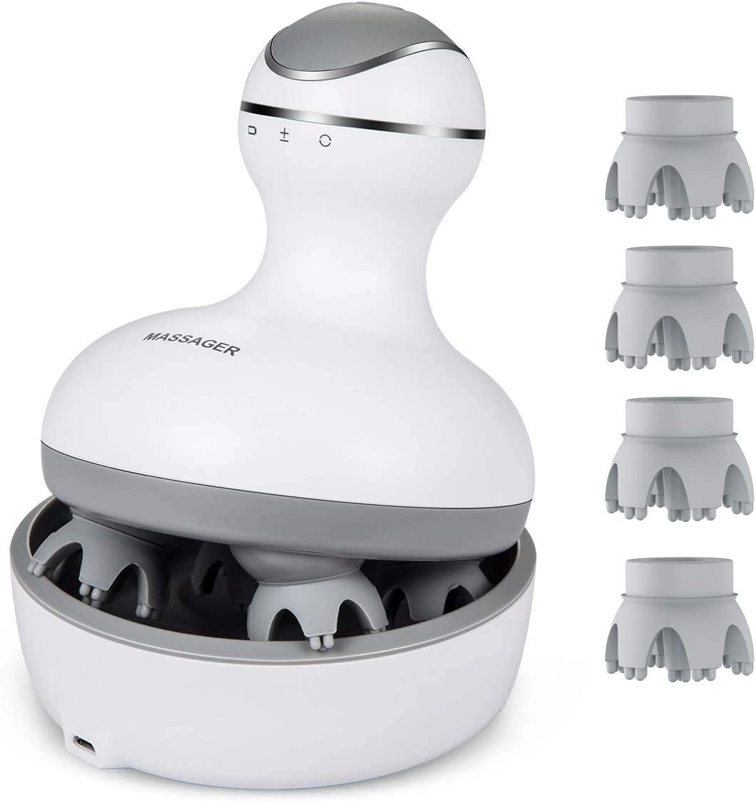 Ipersonic Electric Scalp Massager - 84 Nodes Portable Handheld
