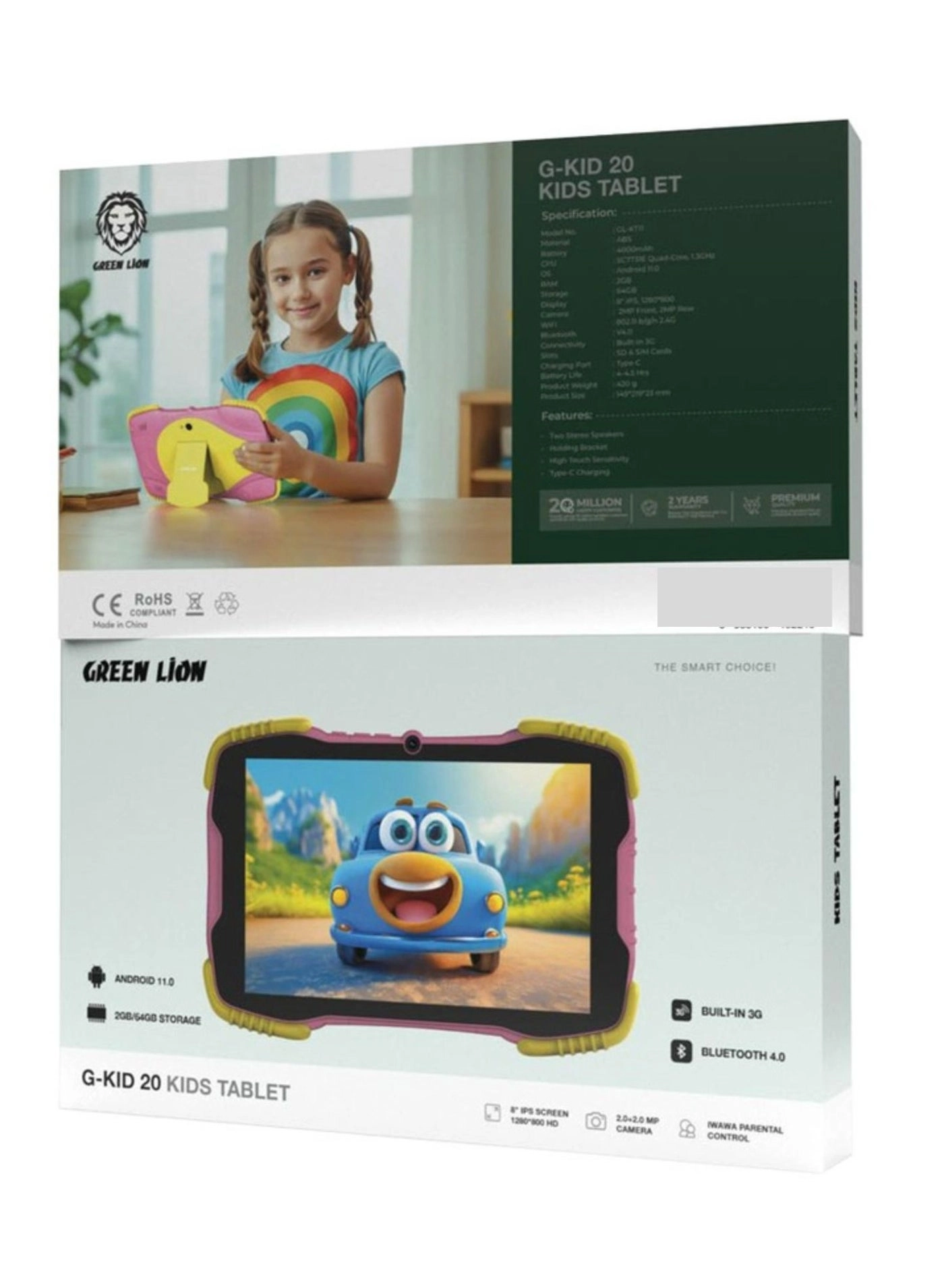 G-Kid 20 - 2GB 8in 64GB