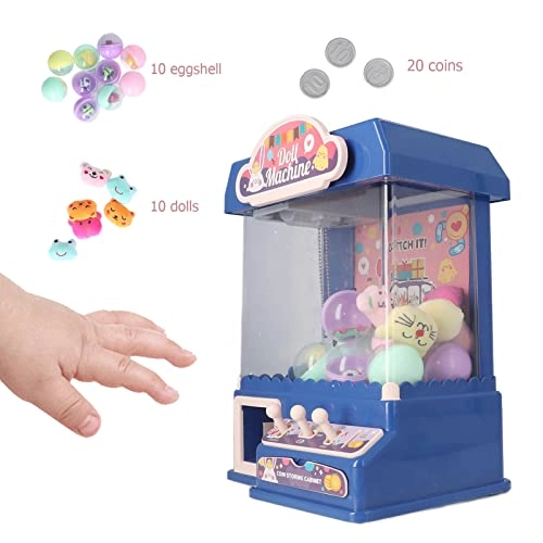 Claw Machine Doll Machine - Electric Eggshell Grabber 10 dolls