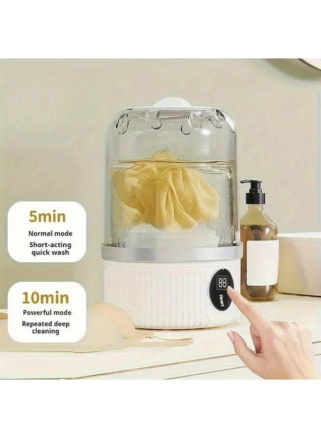 Compact & Portable Mini Washing Machine Easy & Efficient Laundry Solution