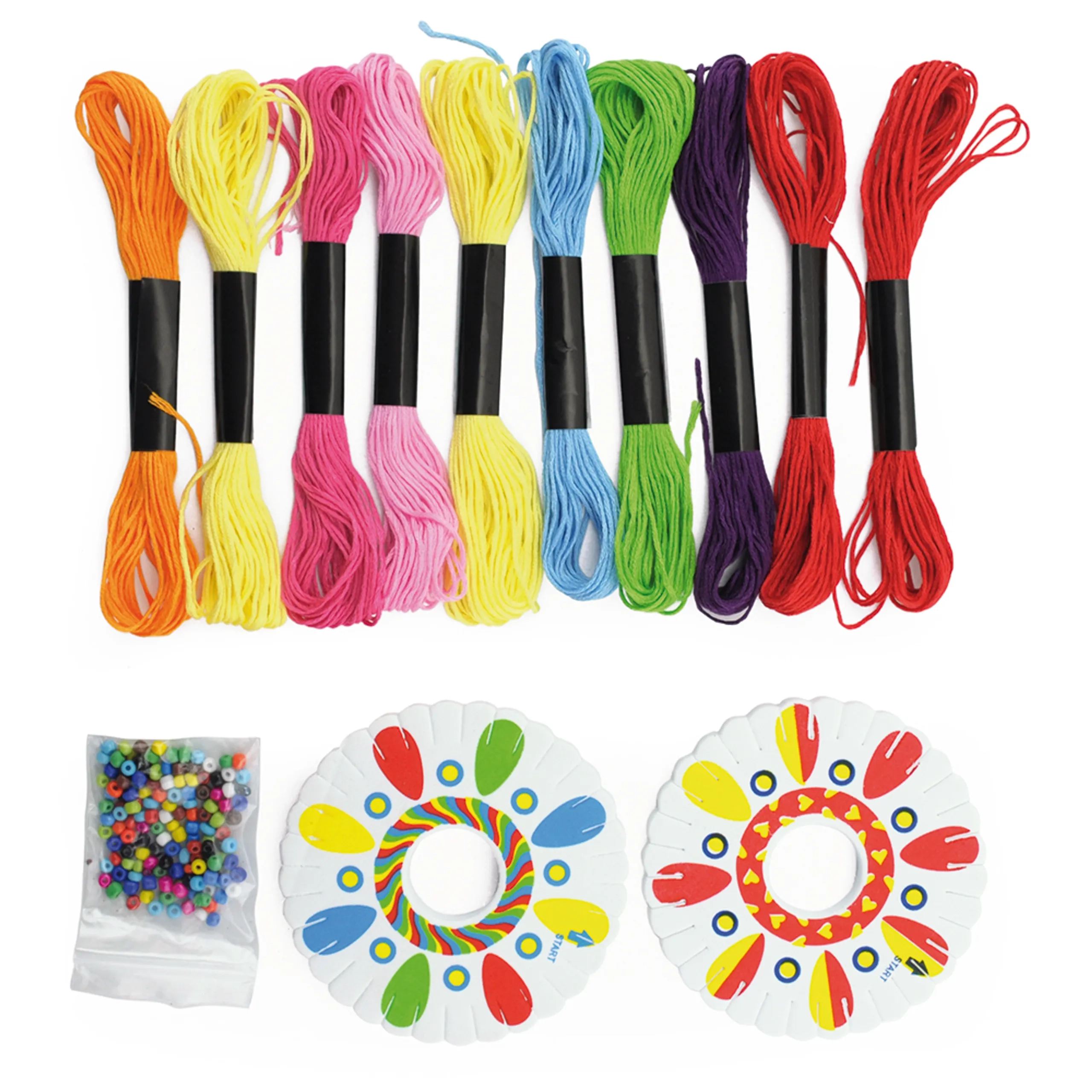 Make Folk Bracelets - Kit Suitable for 6 years and above
