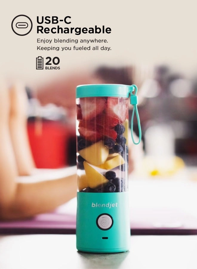 V2 Portable Blender - Compact portable design USB-C rechargeable BPA-free construction
