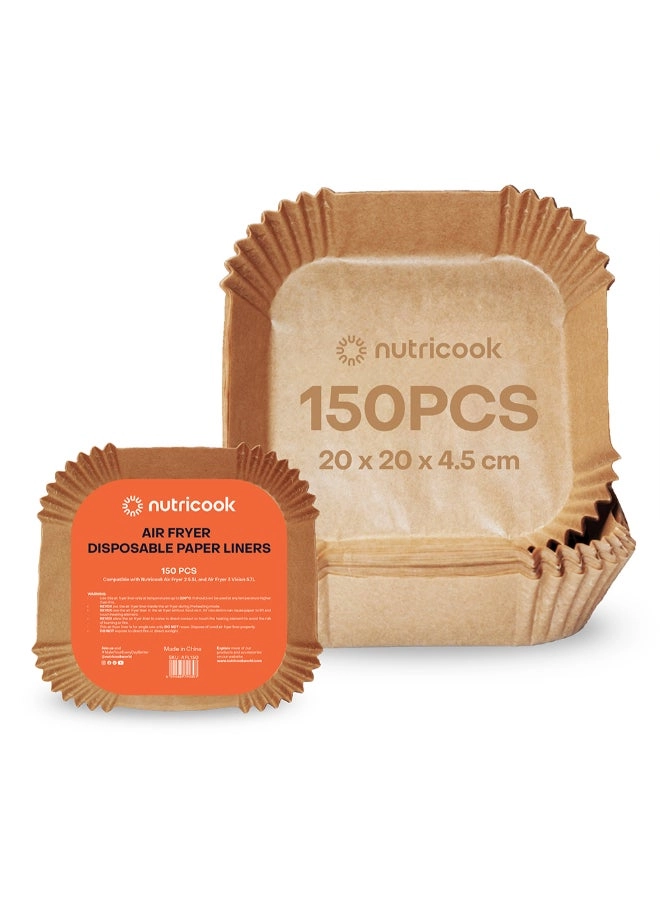 Air Fryer Liners - Wood 150pcs