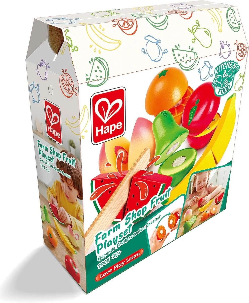 Farm Shop Fruit Playset - 24 months+ 12 pieces