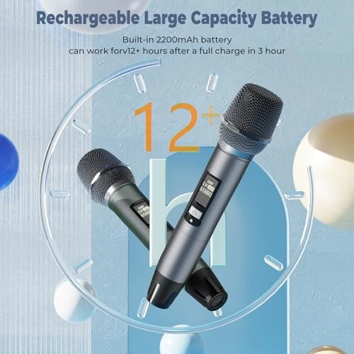 Wireless Microphones - Dual UHF