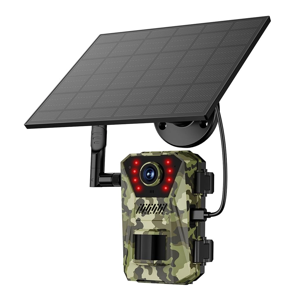Zouwinforever Solar Outdoor Infrared Trail Camera - 4G