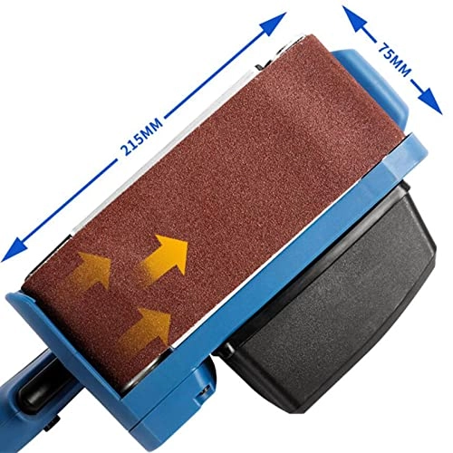 Portable Electric Inverted Bench Sander - 600W 457x75 mm 360-560 r/min