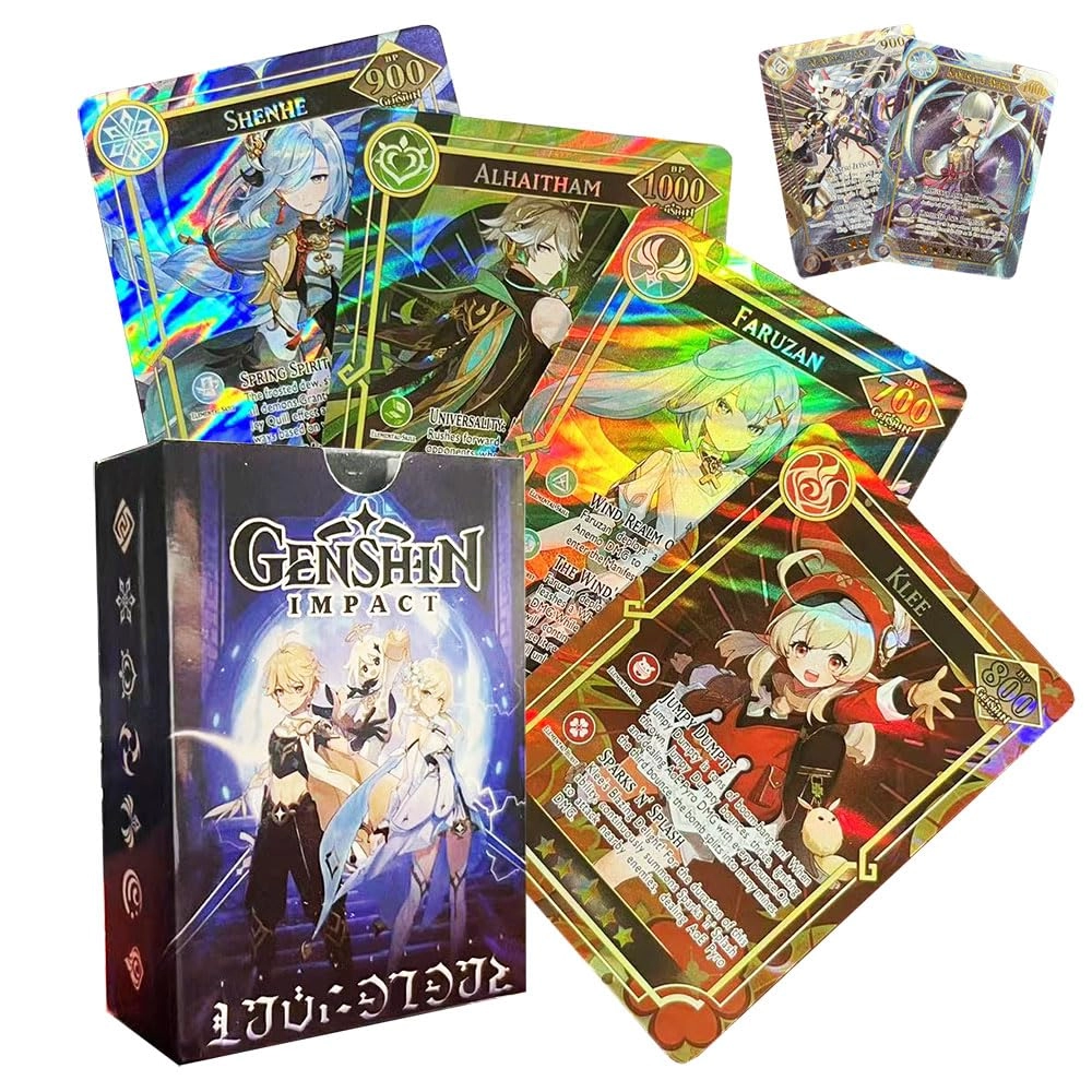 Kamisato Ayaka ZhongLI TCG Collection - English 60pcs