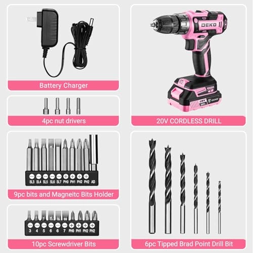 Drill Tool Set - 1.5Ah 20V