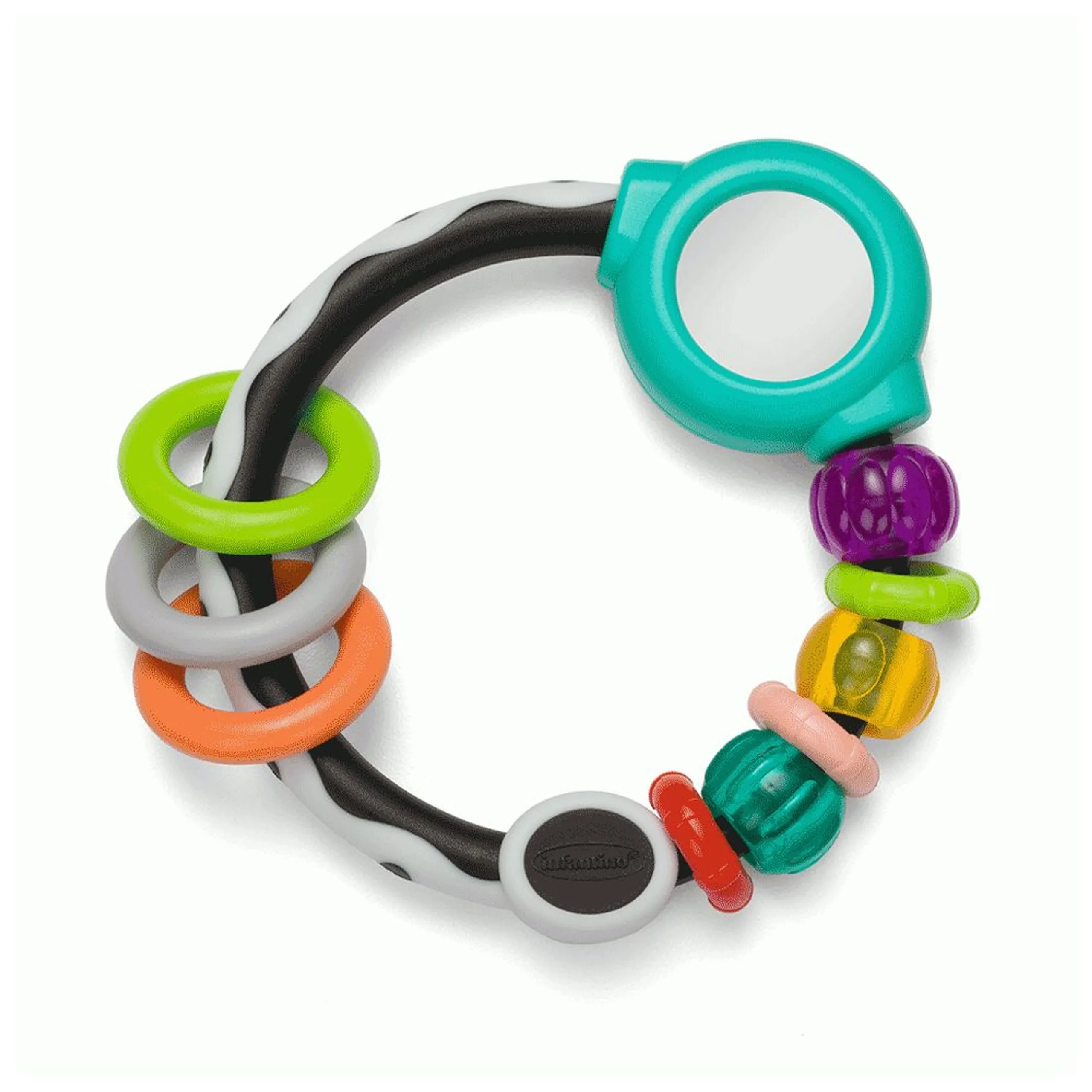 Shake & Spin Rattling Ring - 0 month & above
