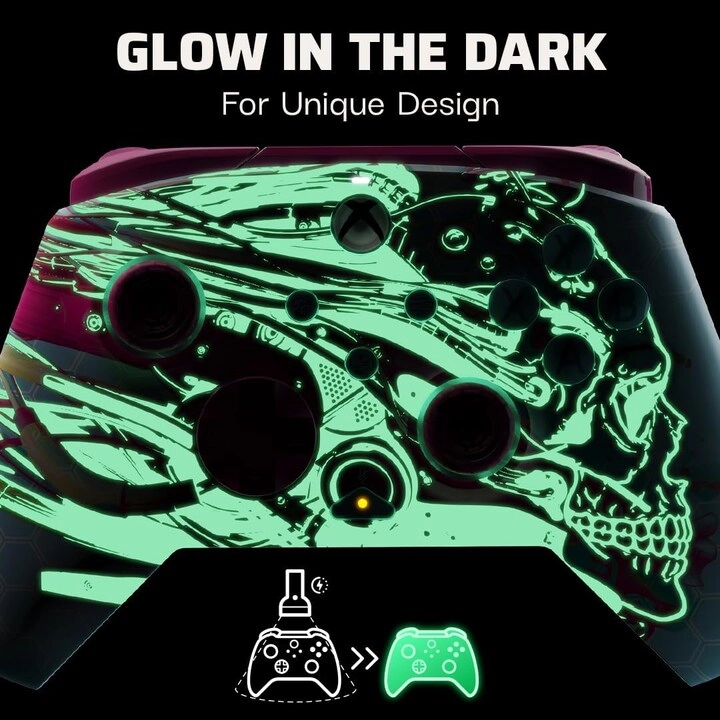 REMATCH GLOW - Wired Xbox Android Glow in the Dark