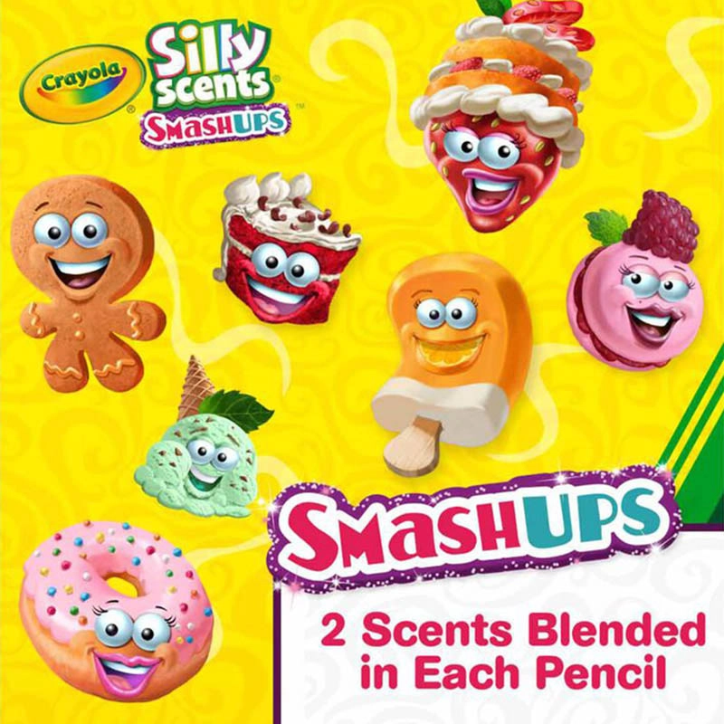 Silly Scents Twistables Colored Pencils - 12