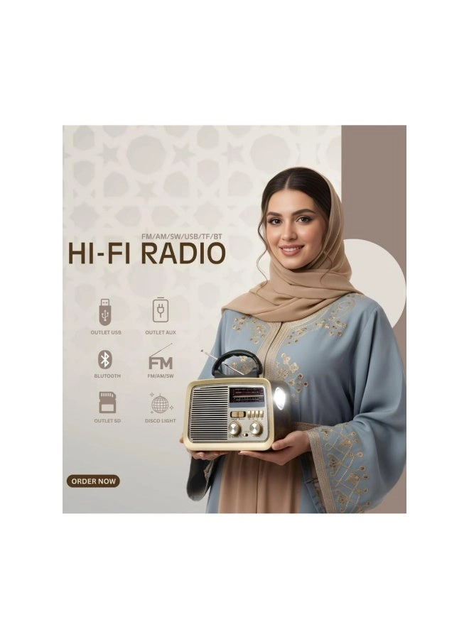 Hi-Fi Retro Radio - Portable
