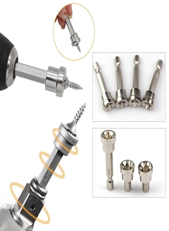 Drywall Screw Setter - 10 Pack 1/4 Inch Hex Shank S2 PH2