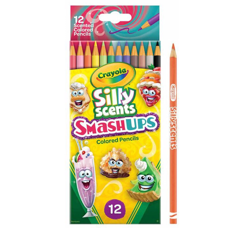 Silly Scents Twistables Colored Pencils - 12