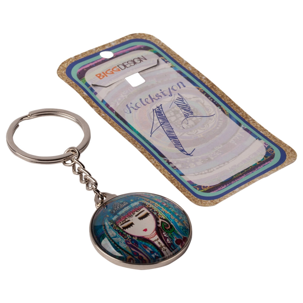 Blue Water Keychain