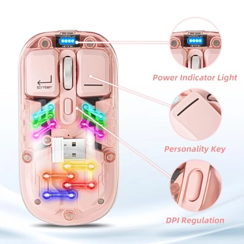 Wireless Mouse - Bluetooth, USB