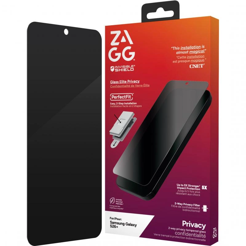 Privacy Glass Screen Protector for Samsung Galaxy S26