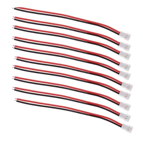 2 Pin Male and Female Connector - 10PCS 3.7V 51005 RC Drone Compatibility