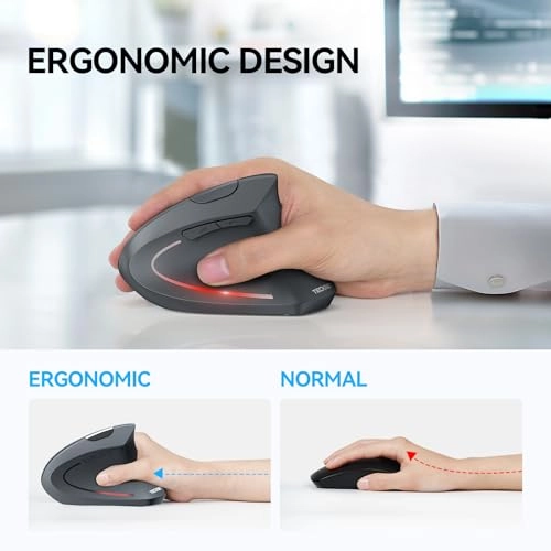 Ergonomic Vertical Mouse - USB