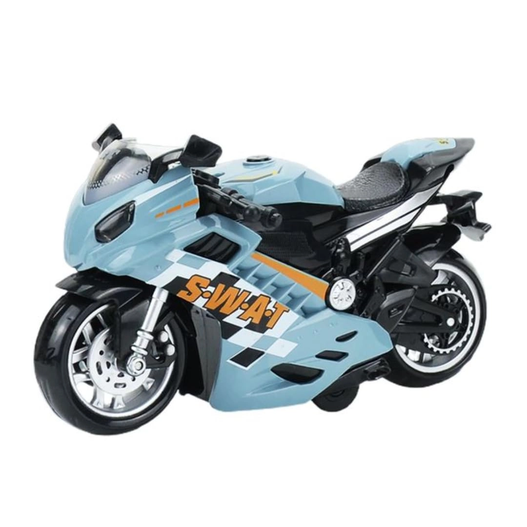 PLUSPOINT, md Police Bike - 1:14 Scale 1 Piece