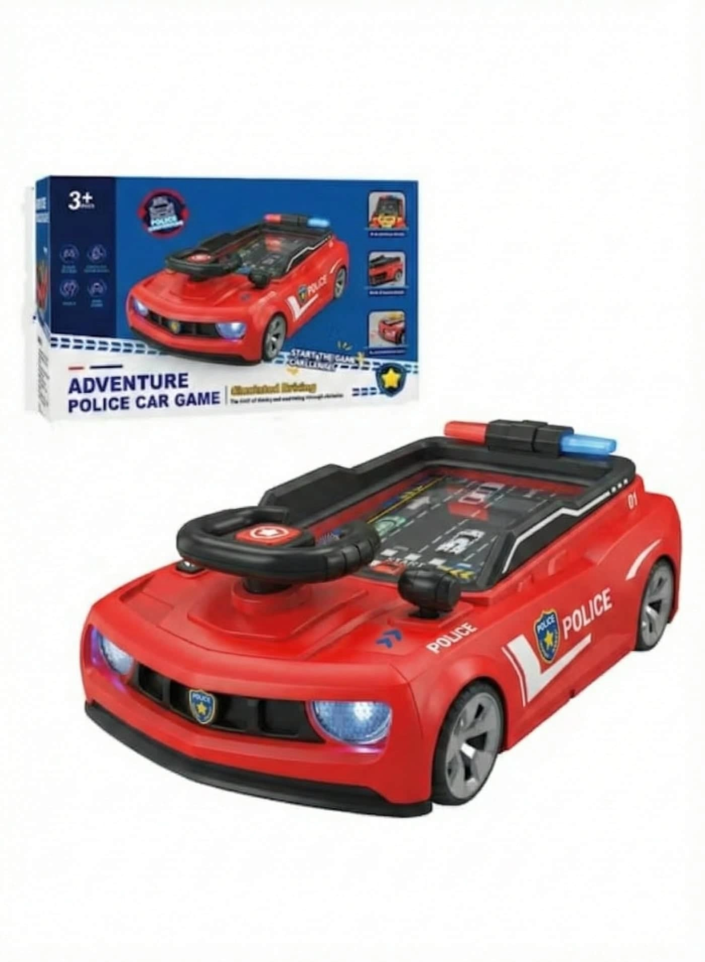 REZZOSS Simulation Steering Wheel Toy - 3 years+