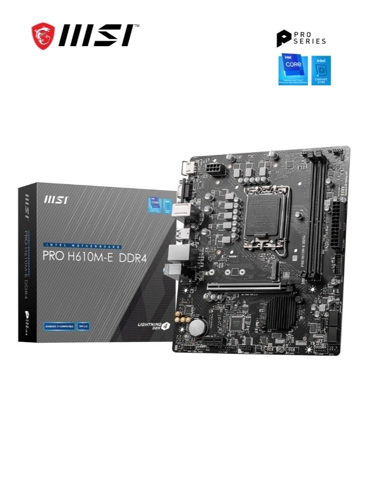 PRO H610M-E - Micro-ATX LGA 1700