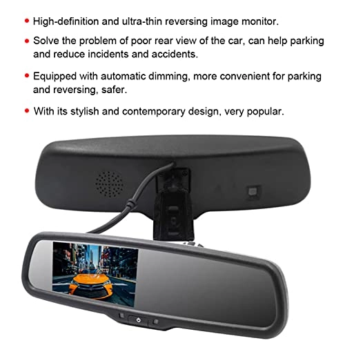 Car rearview mirror monitor - 4.3 inch