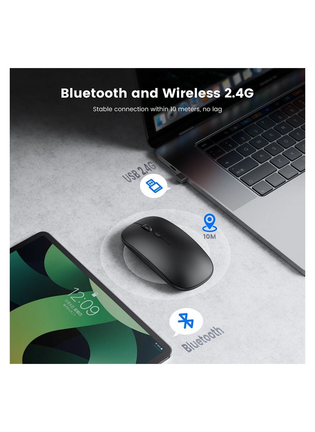 Ergonomic Mouse - Wireless