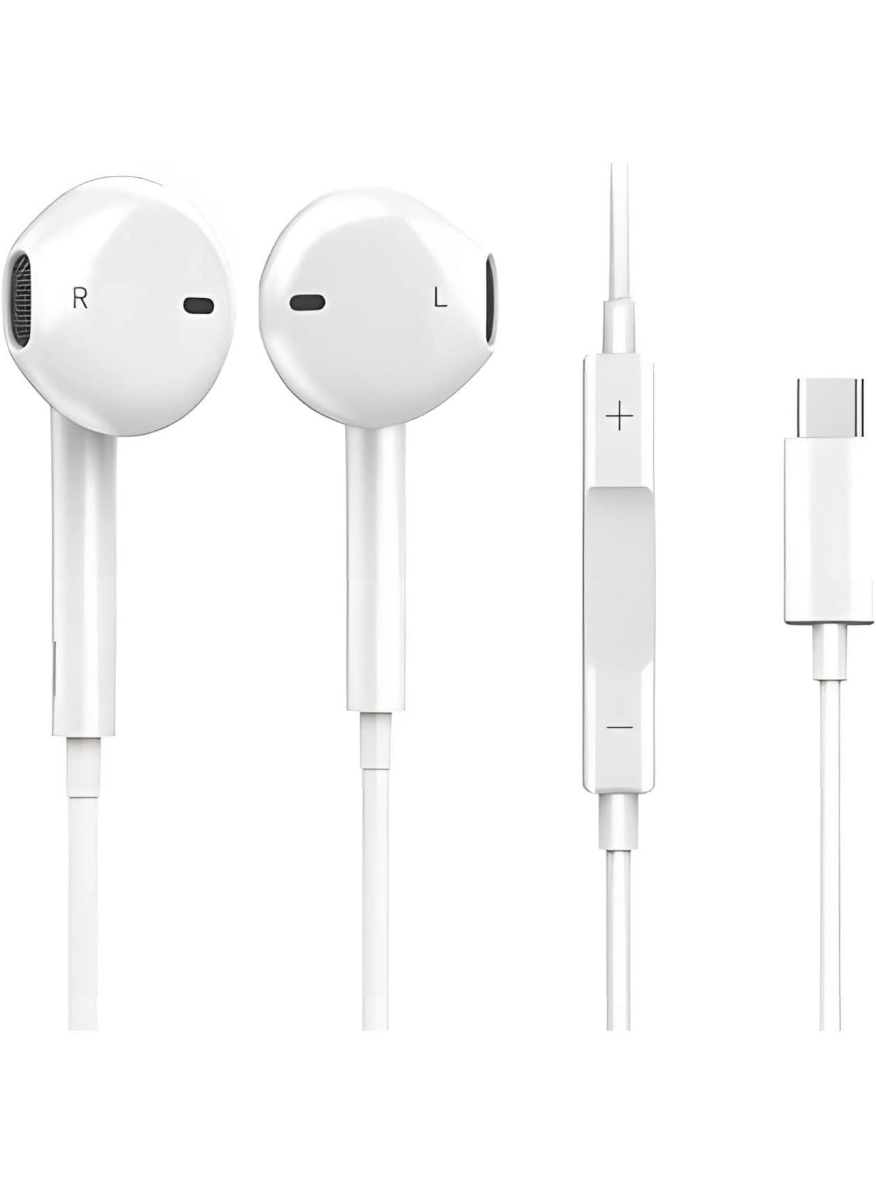 MUNTAQI USB-C Wired Earphones - Wired Earbud