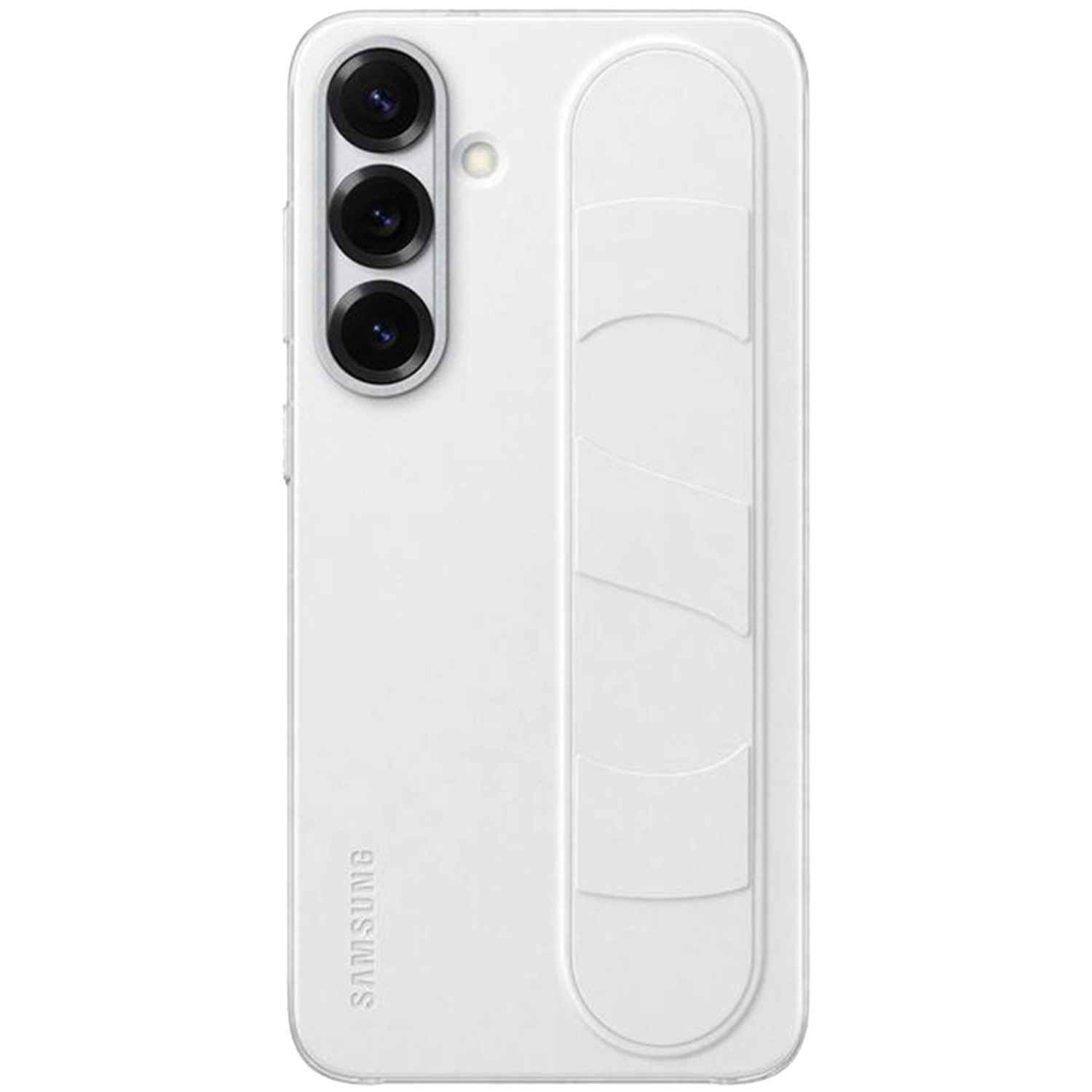 Standing Grip Case - Black Built-in kickstand for Galaxy S25 Plus