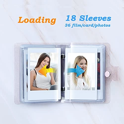 Mini Photo Album - 36 Pockets Pack