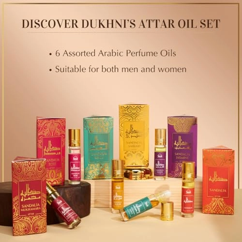 Sandalia - Eau de Parfum 6ml + Sandal Mukhamara + Sandal Rose + Sandal Ambari + Sandal Khus + Sandal Jasmine