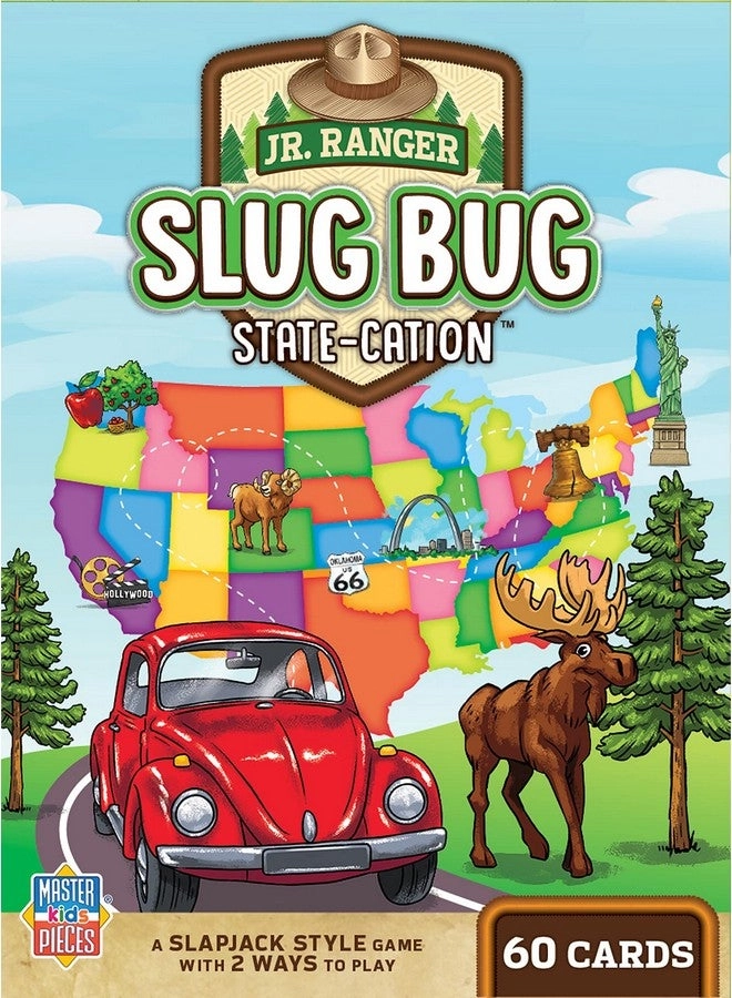 MasterPieces Jr Ranger - Slug Bug State-Cation - Card Game