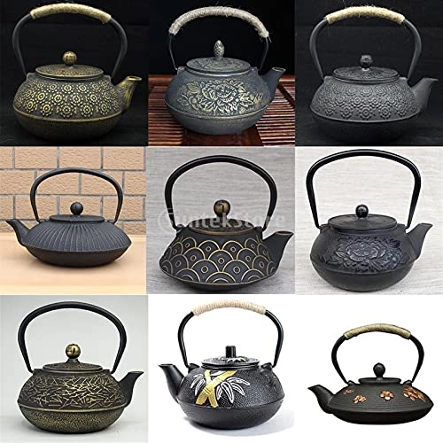 Iron Kettle - cast iron 600ml/20oz, 800ml/27oz, 1200ml/41oz