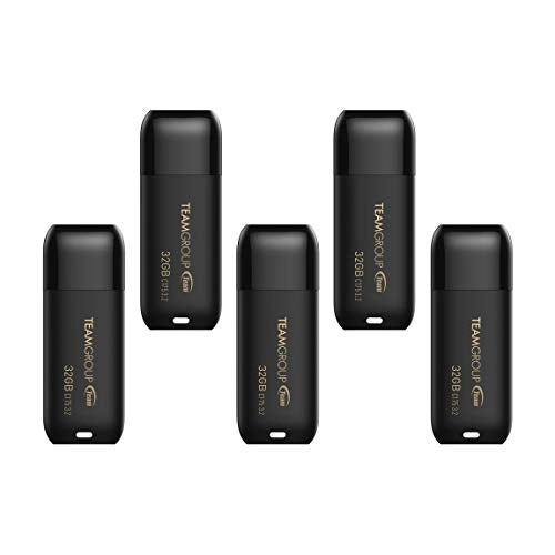 Team Group C175 - USB 3.2 Gen1 USB Type A 32GB (5-Pack)