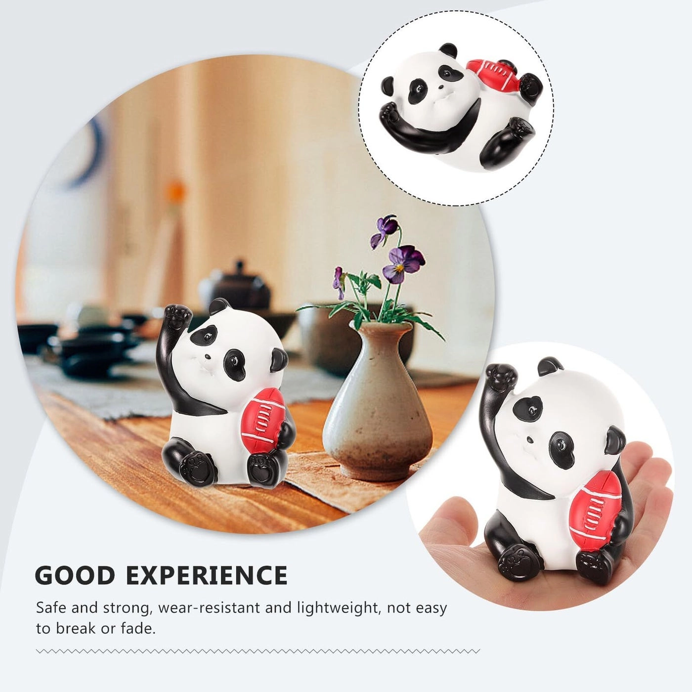 Panda Figurine - Synthetic resin