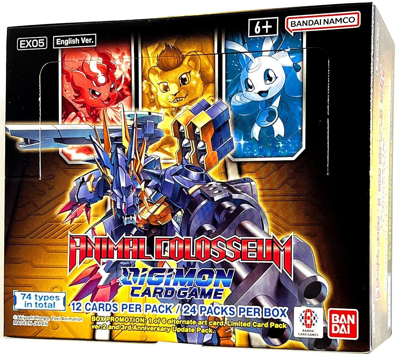 Bandai ANIMAL COLOSSEUM BOOSTER BOX [EX05] - 24pcs