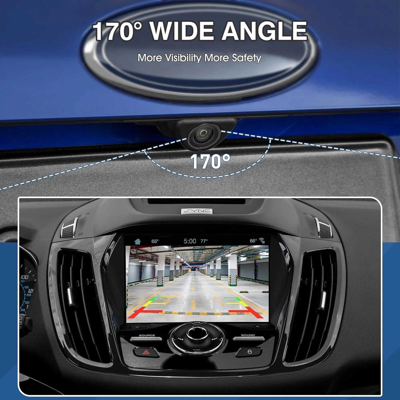 Rear View Backup Camera - Night vision
