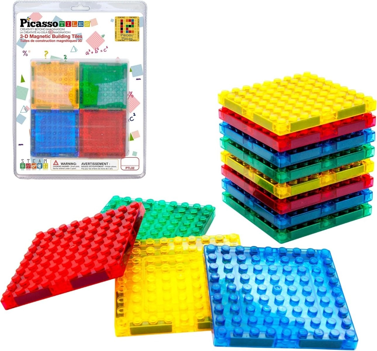 Picasso Magnetic Blocks - 12 pcs