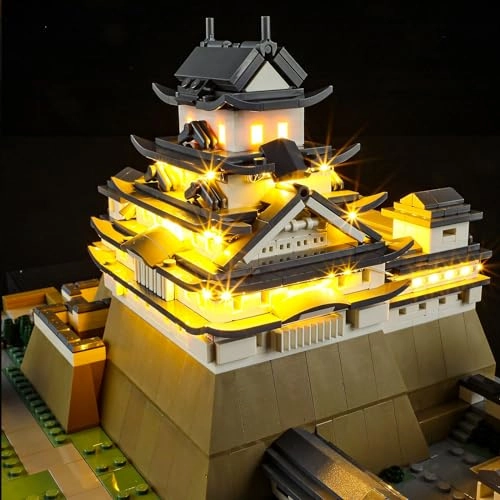 Led Lighting Kit for Himeji Castle - Compatible with 21060 Remote control