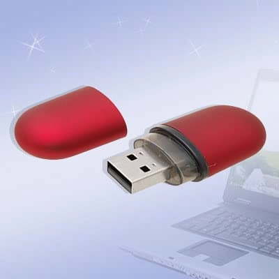 Pocket Aluminium USB Flash - 2GB